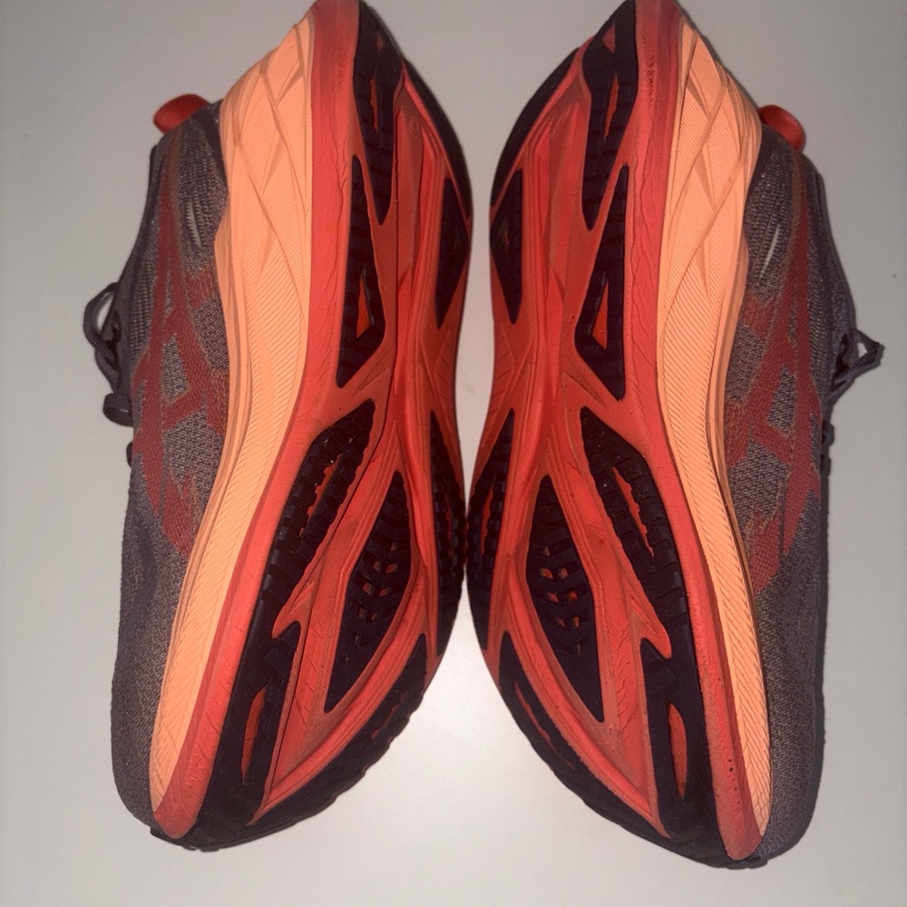 ASICS Superblast 2 Women’s 8.5 Men’s 7 Gray Orange Running Shoes - Picture 7 of 10